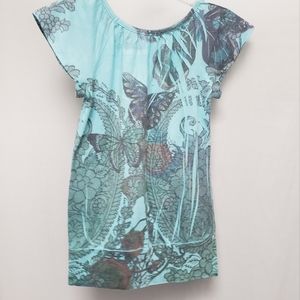 Xhilaration Butterfly Top